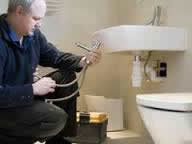  Plumber replacing sink in Molesey, Surrey
